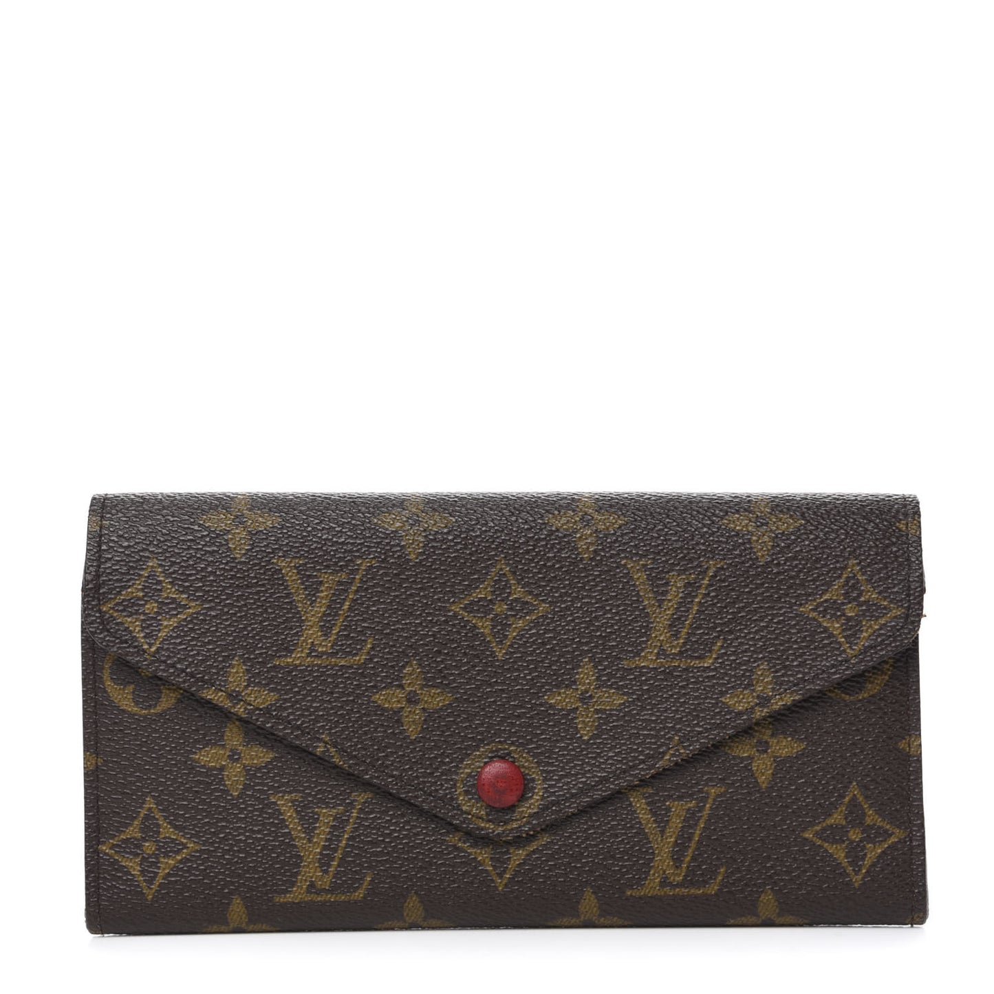 Monogram Josephine Wallet Red