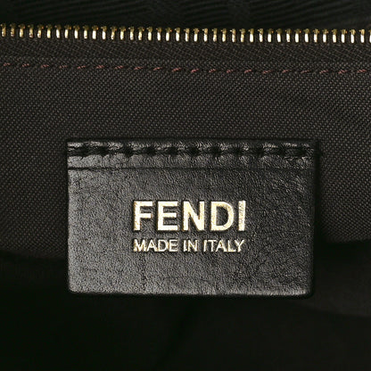 Fendi Zucca Large Chef Shopper Tote Black 7 of 9