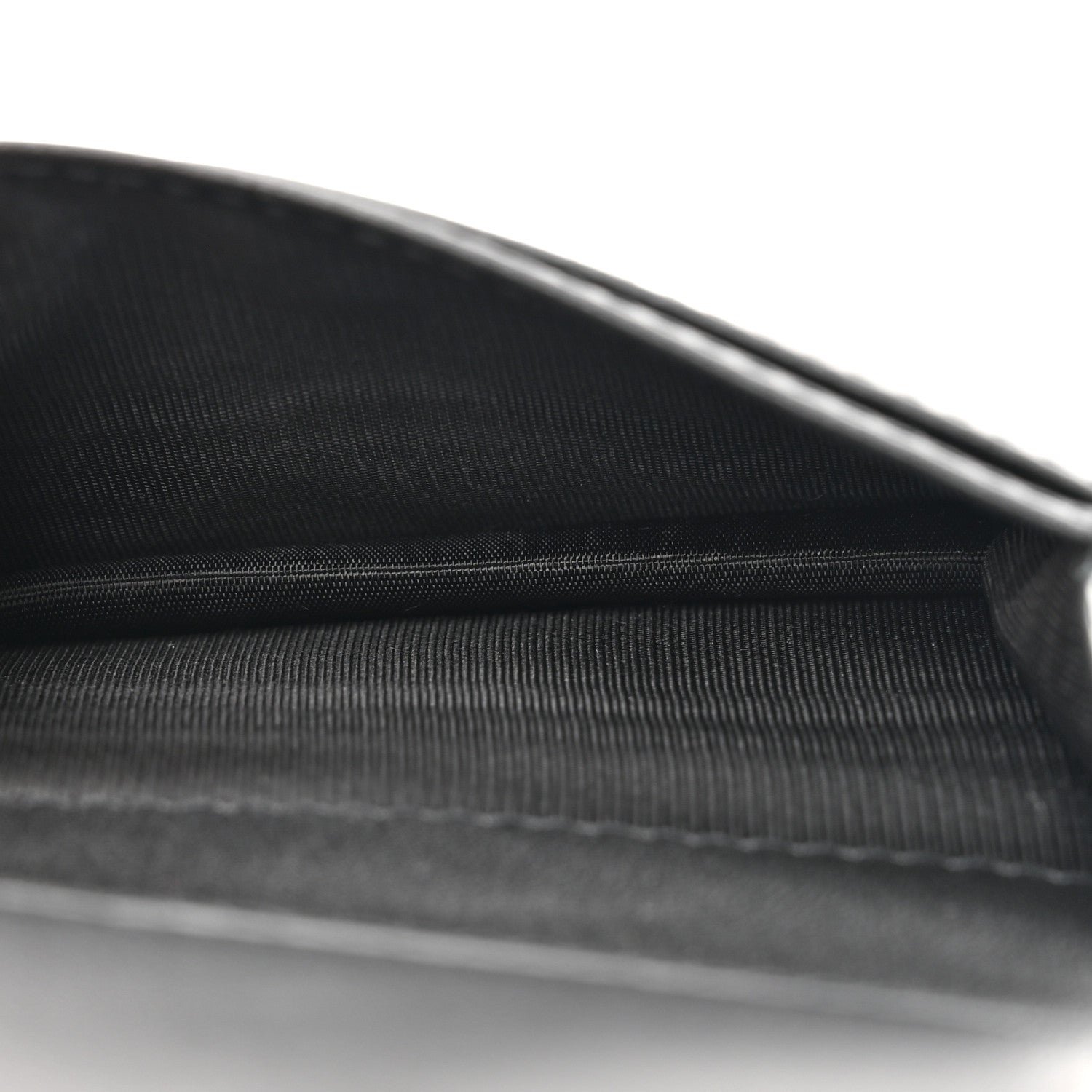 Christian Dior Patent Cannage Small Lady Dior Flap Card Holder Black 6 of 9