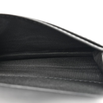 Christian Dior Patent Cannage Small Lady Dior Flap Card Holder Black 6 of 9