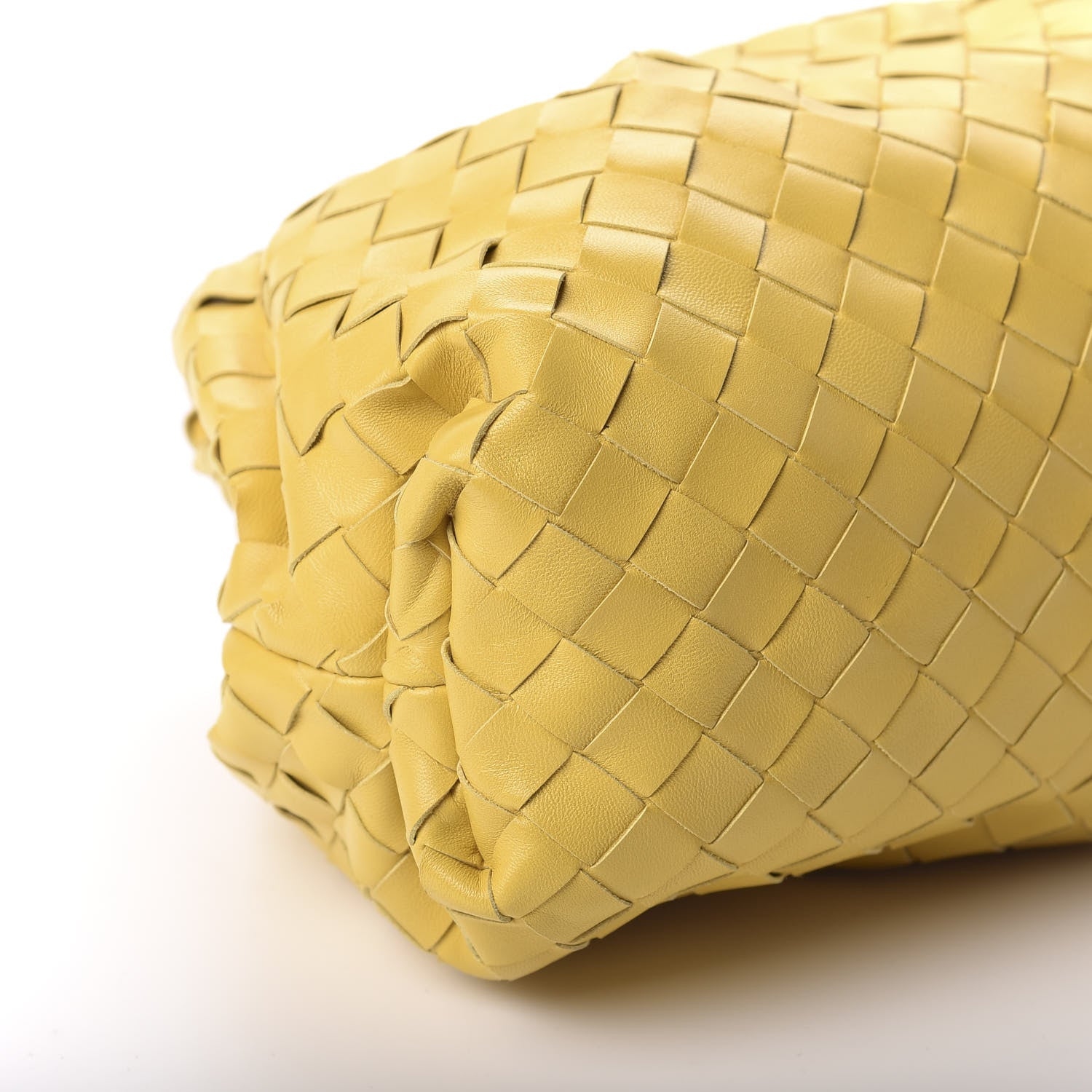 Bottega Veneta Nappa Maxi Intrecciato The Pouch Oversized Clutch Corn 6 of 9