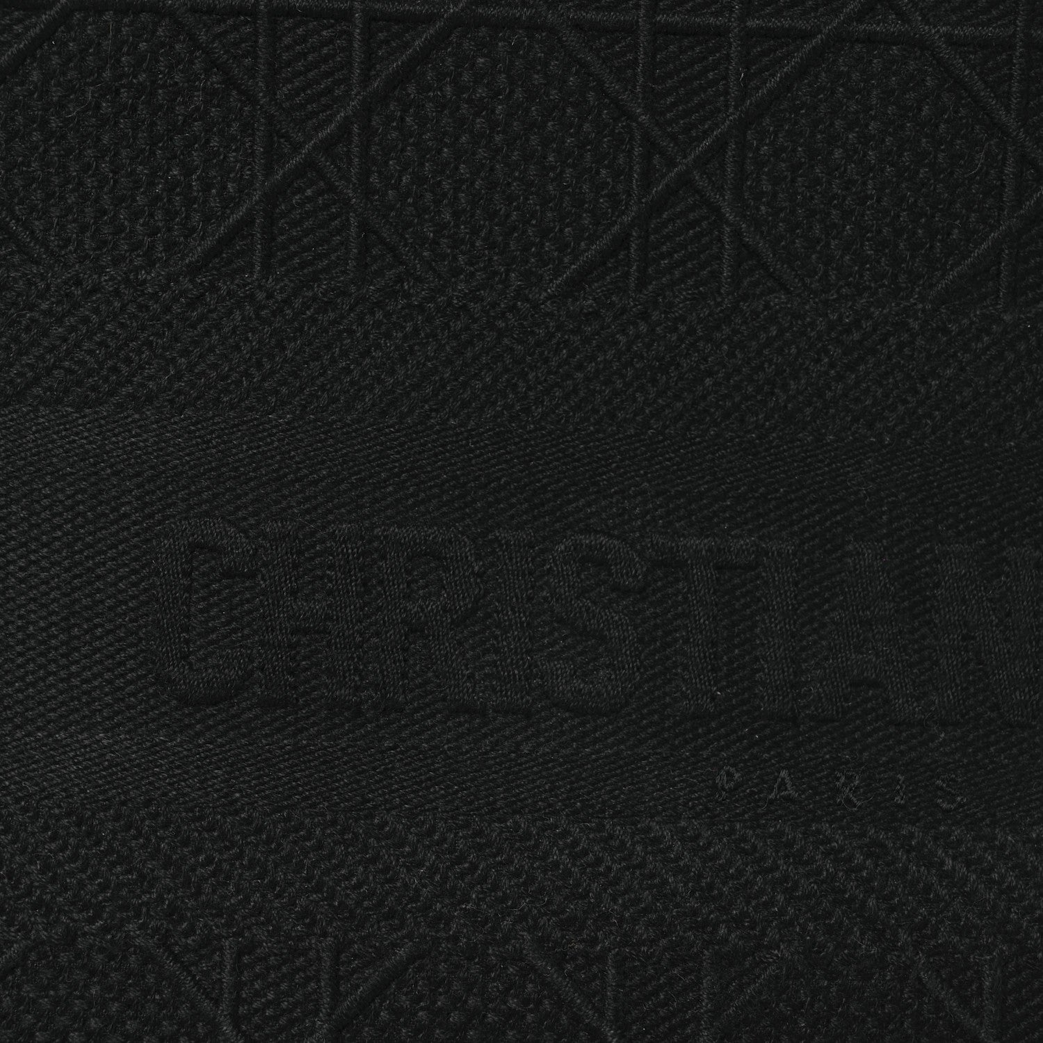 Christian Dior Canvas Embroidered Cannage Medium Lady D-Lite Black 8 of 12