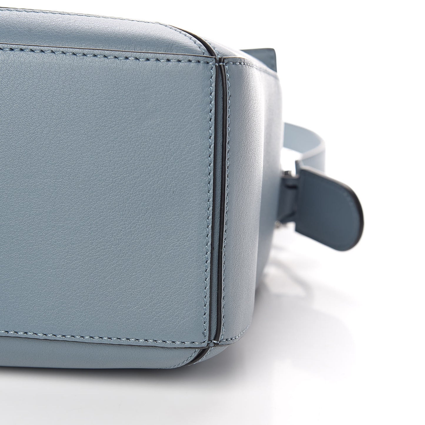 Calfskin Small Puzzle Bag Stone Blue