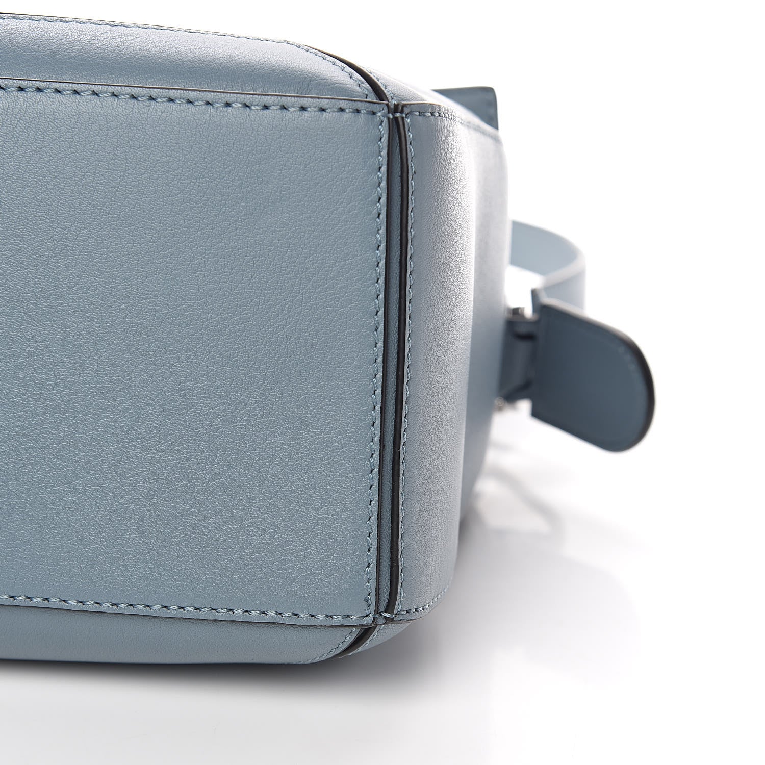 Loewe Calfskin Small Puzzle Bag Stone Blue 9 of 9