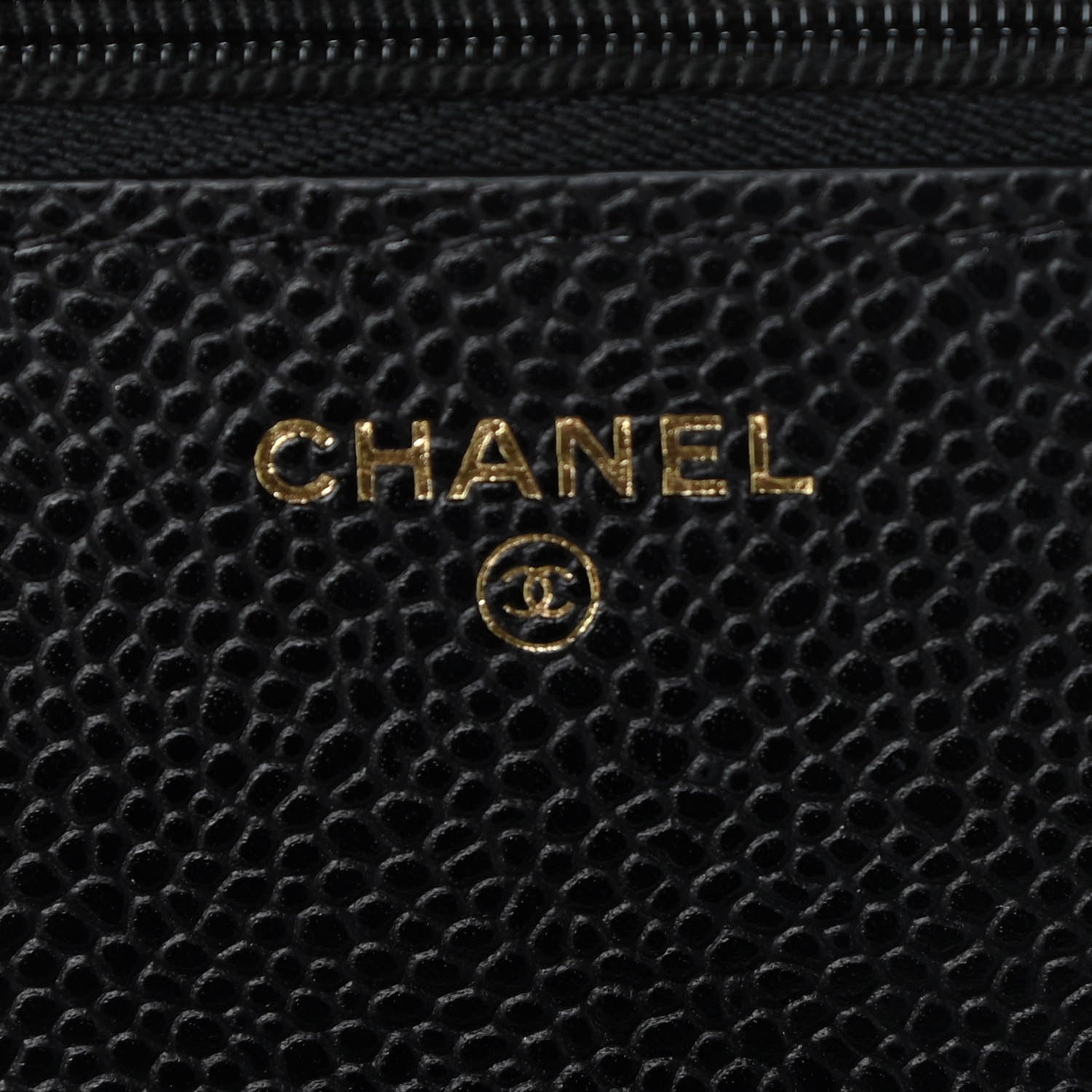 Chanel Caviar Quilted Wallet On Chain WOC Black 6 of 12