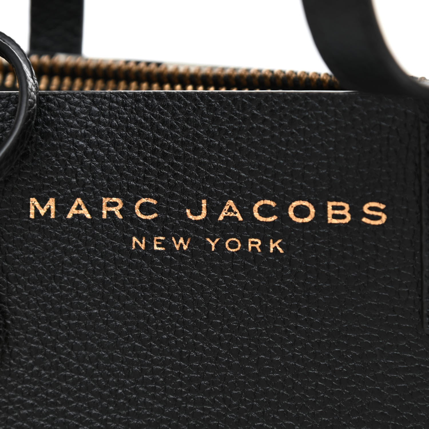 Marc Jacobs Calfskin Mini Grid Tote Bag Black 6 of 8