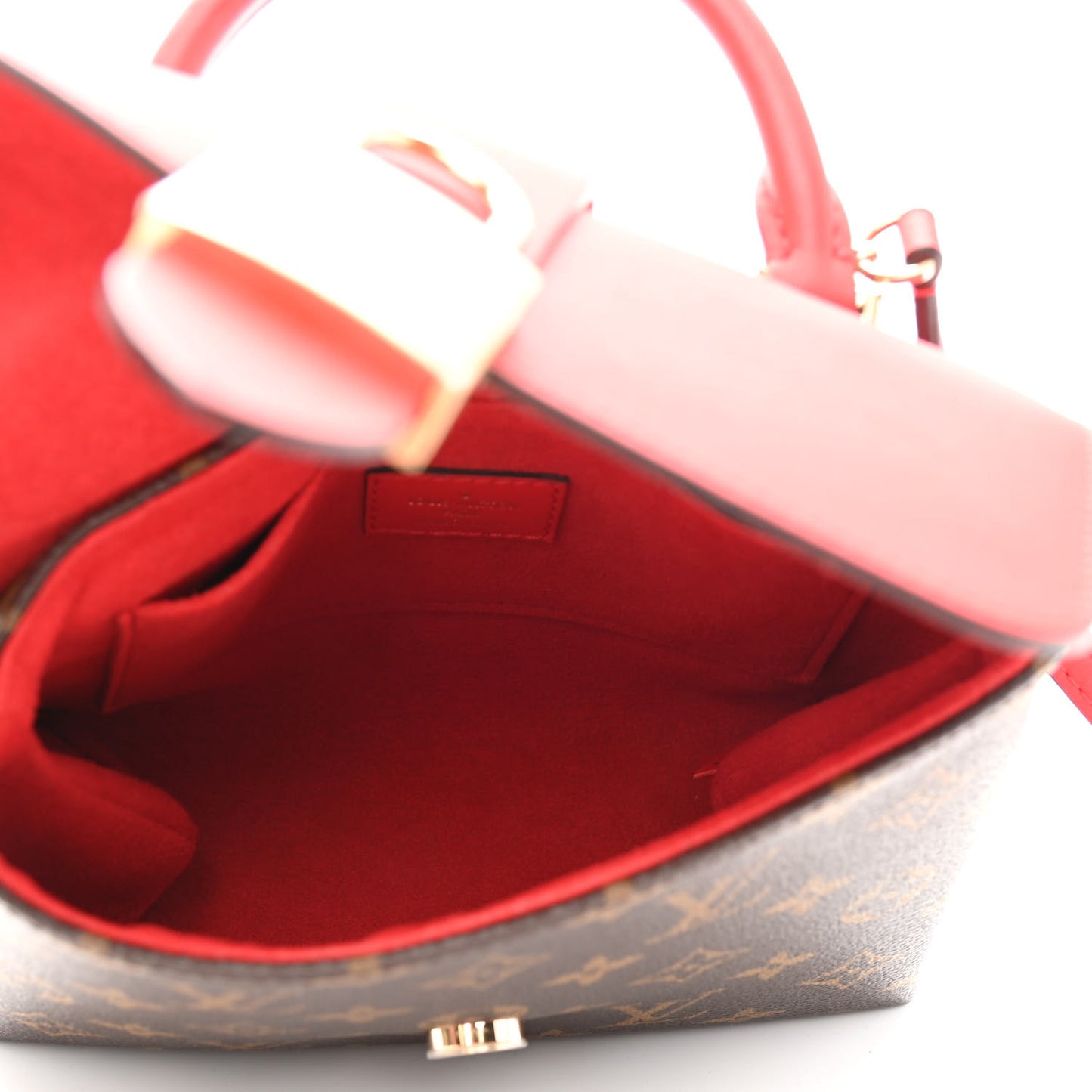 Monogram Locky BB Coquelicot