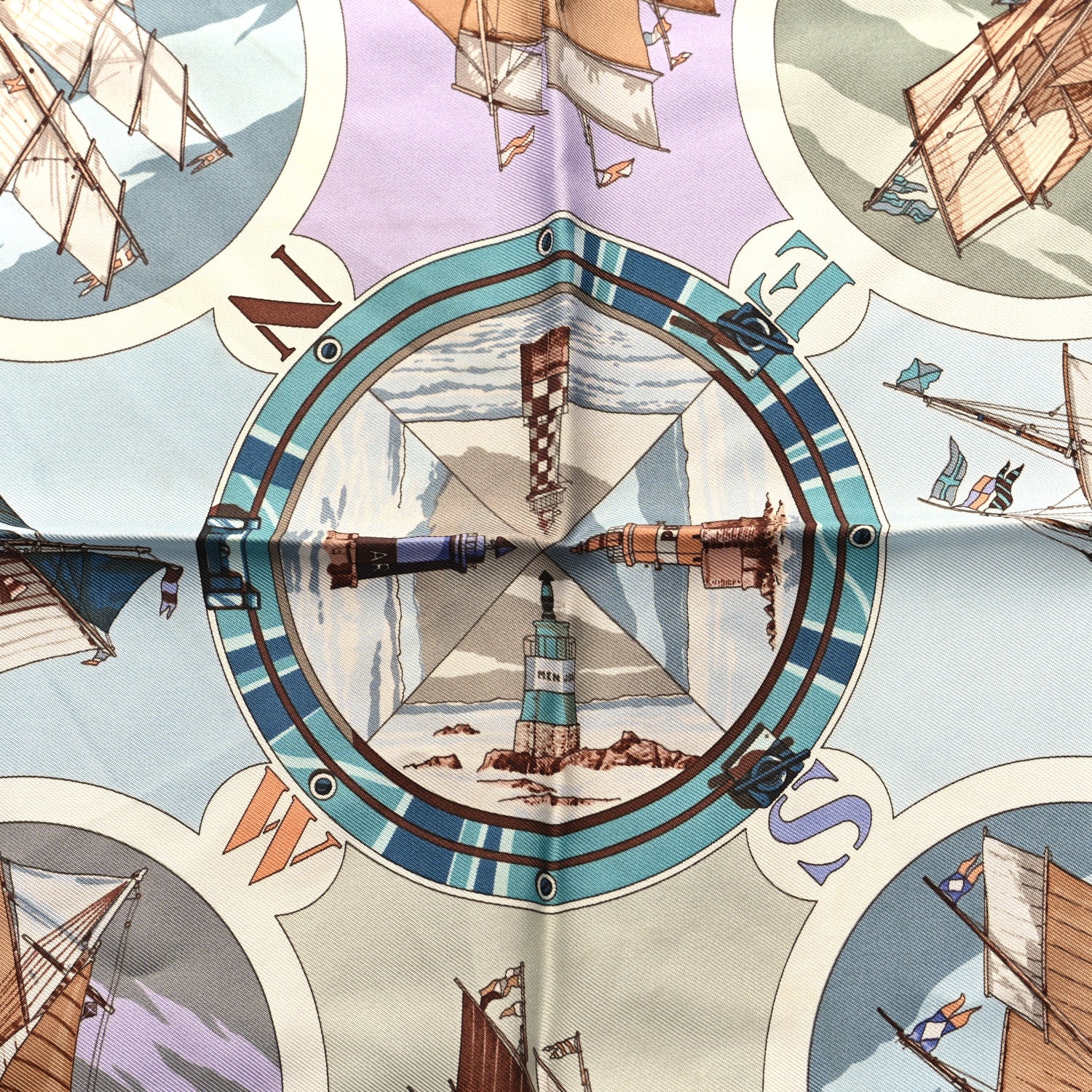 Hermes Silk Belles Amures Scarf 45 2 of 4