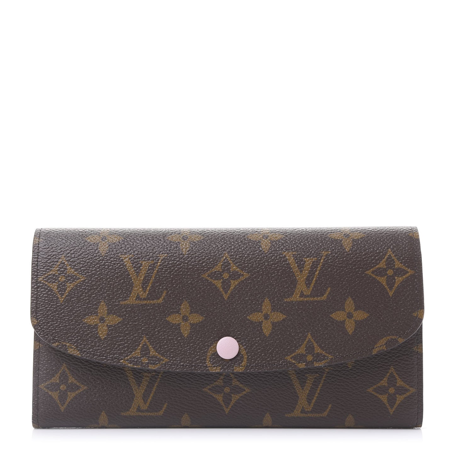 Monogram Emilie Wallet Rose Ballerine