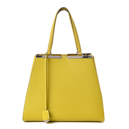 Fendi Vitello Elite Large 3Jours Tote Cedro 1 of 19