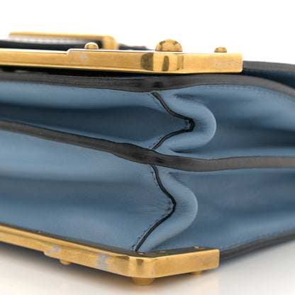 Prada City Calf Saffiano Cahier Bag Astrale Black 11 of 13