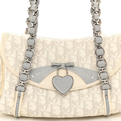 Christian Dior Monogram Romantique Trotter Bag Grey 8 of 14