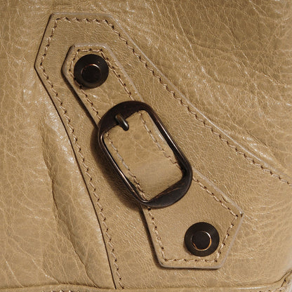 Balenciaga Agneau Classic Hardware Day Hobo Latte Beige 6 of 11