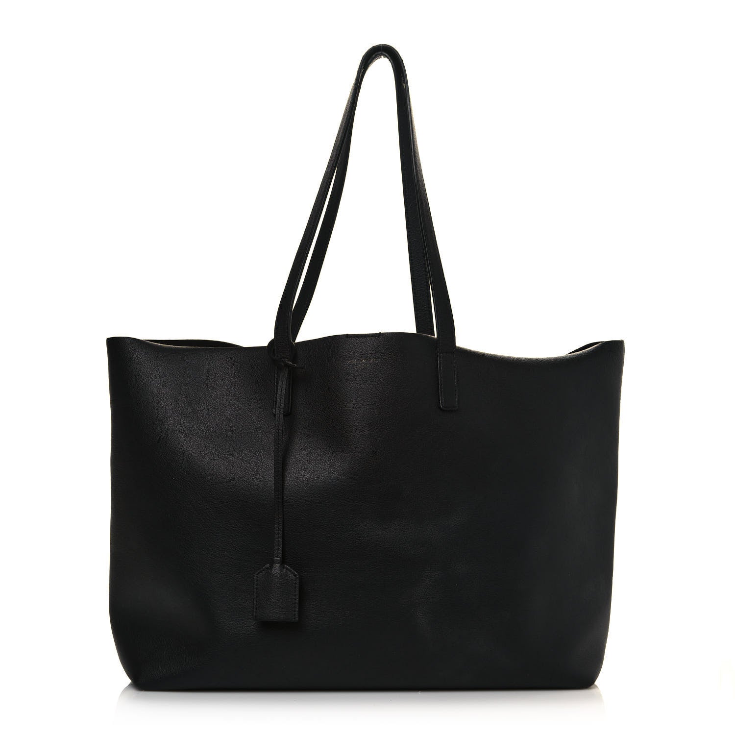 Saint Laurent Calfskin Large Shopping Tote Black 3 of 16