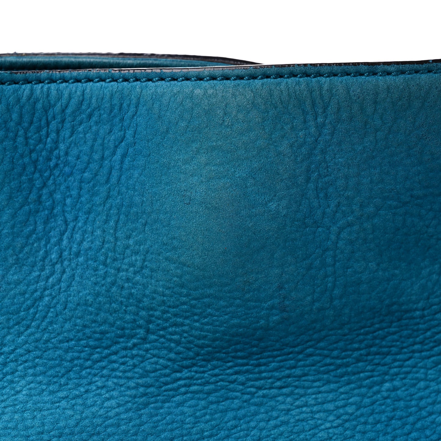 Vitello Range Medium Soho Chain Shoulder Bag Deep Cobalt