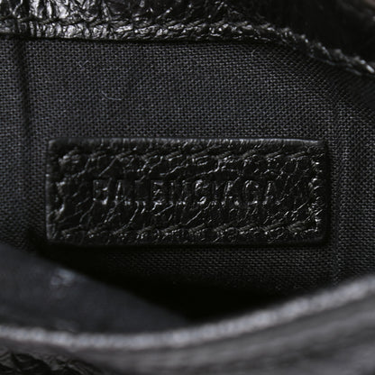 Balenciaga Agneau Arena Graffiti All Over Small Explorer Pouch with Strap Black Multicolor 5 of 6