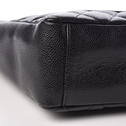 Chanel Caviar Quilted Petit Shopping Tote PST Black 8 of 12