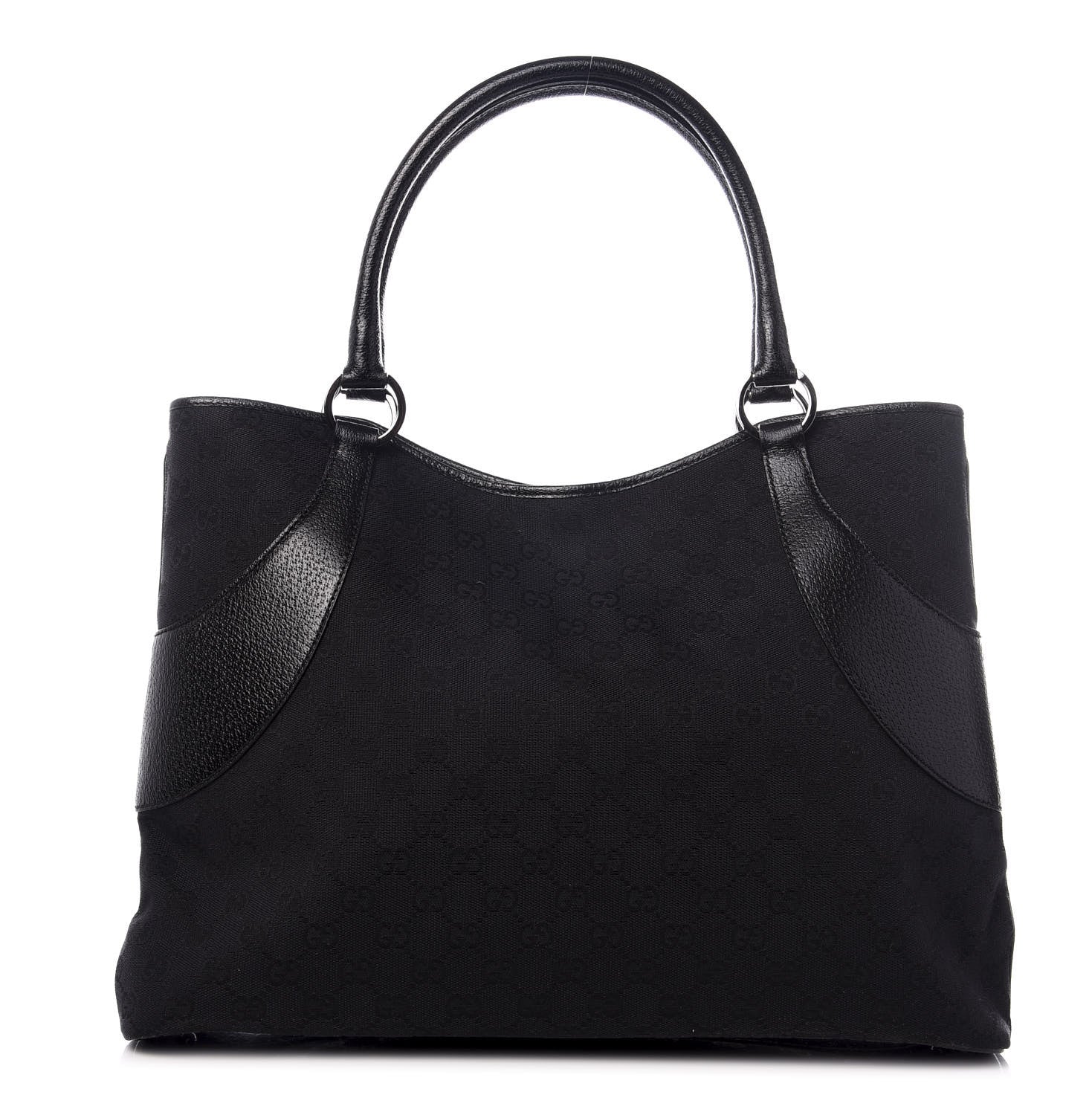Gucci Monogram Signature GG Tote Black 1 of 8