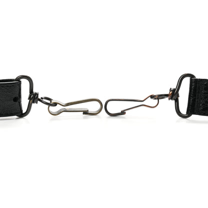 Balenciaga Agneau Classic Hardware Logo Shoulder Strap Black 4 of 5