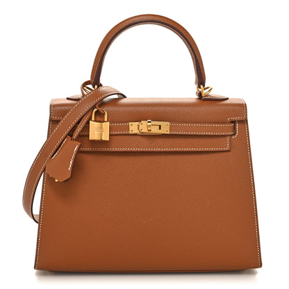 Hermes Epsom Kelly Sellier 25 Gold 1 of 14