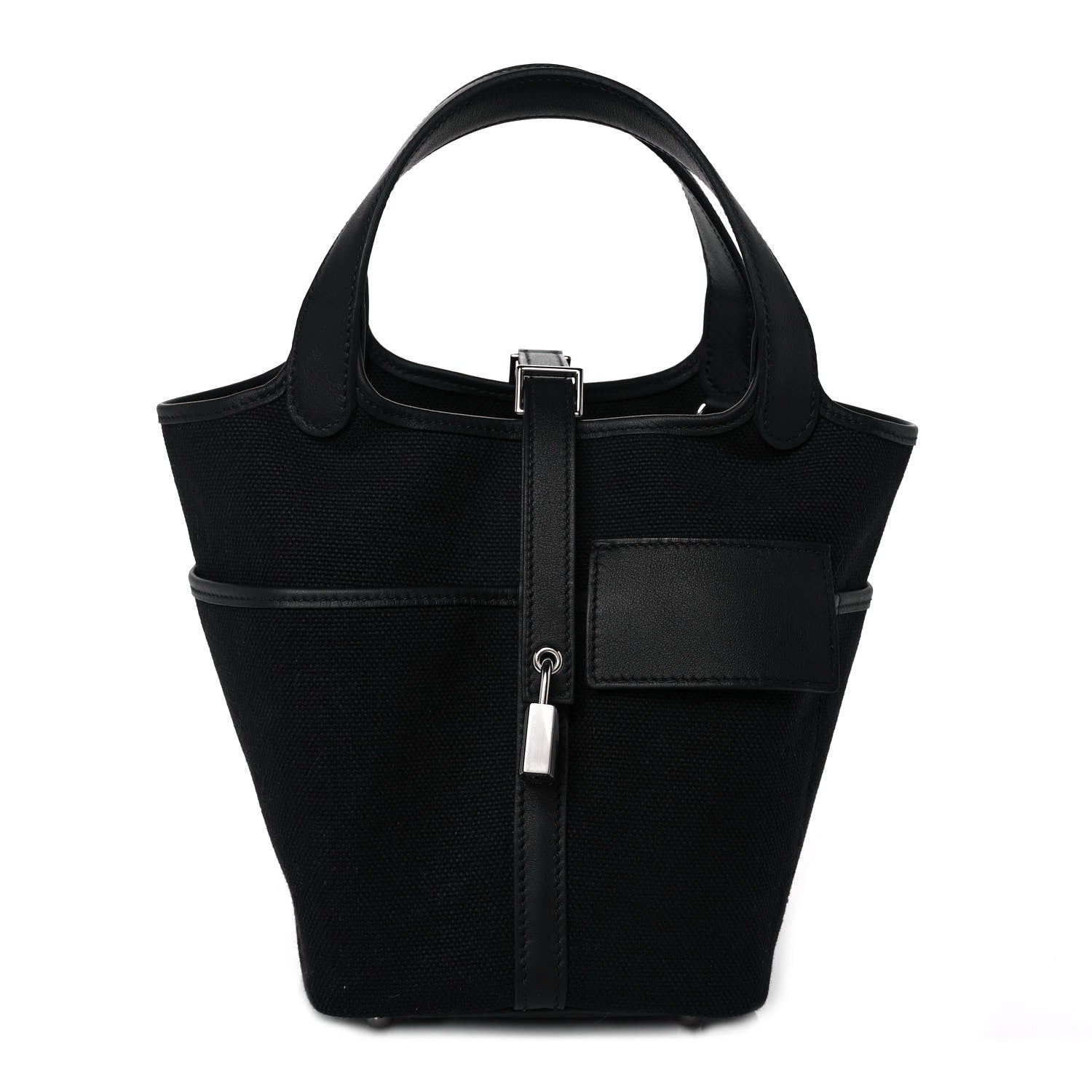 Hermes Toile Goeland Swift Cargo Picotin Lock 18 Black 1 of 10