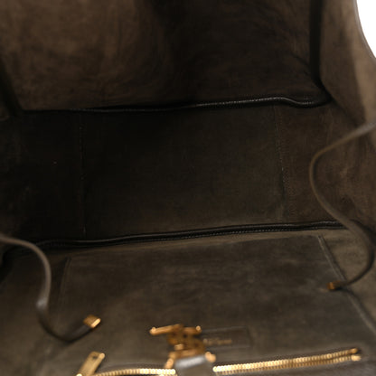 Saint Laurent Grained Deerskin Bea Tote Light Musk 8 of 29