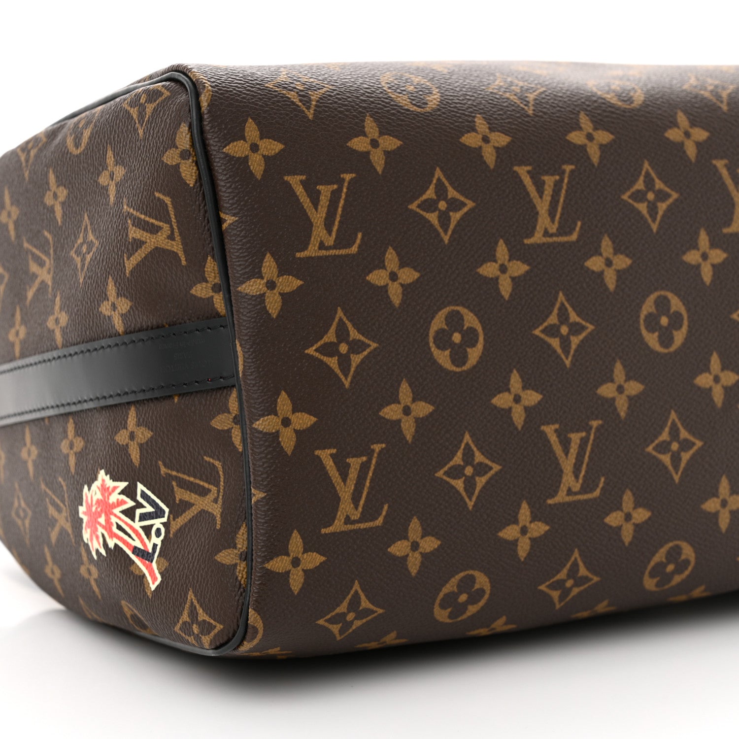 Louis Vuitton Monogram My World Tour Speedy Bandouliere 30 Black 8 of 12