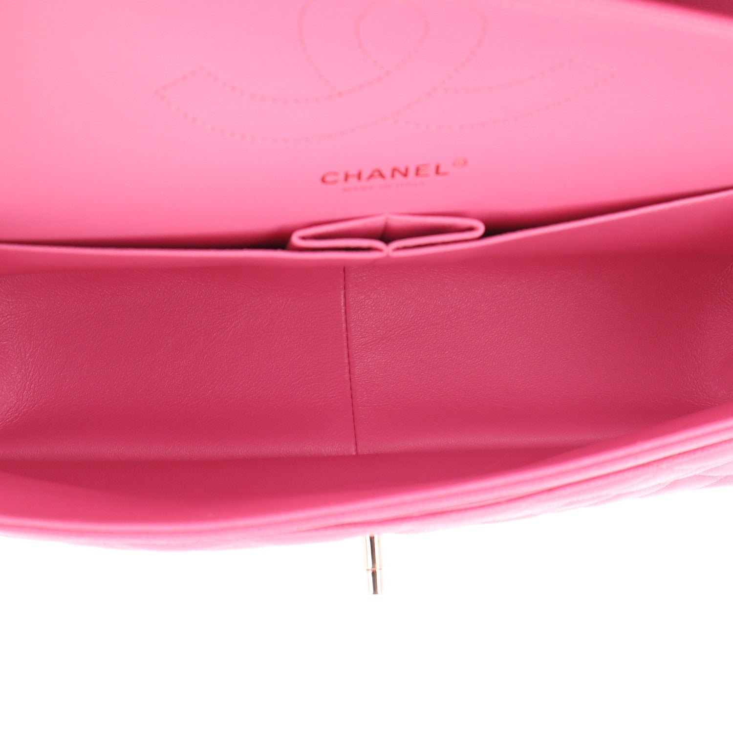 Chanel Caviar Quilted Jumbo Double Flap Pink 5 of 11