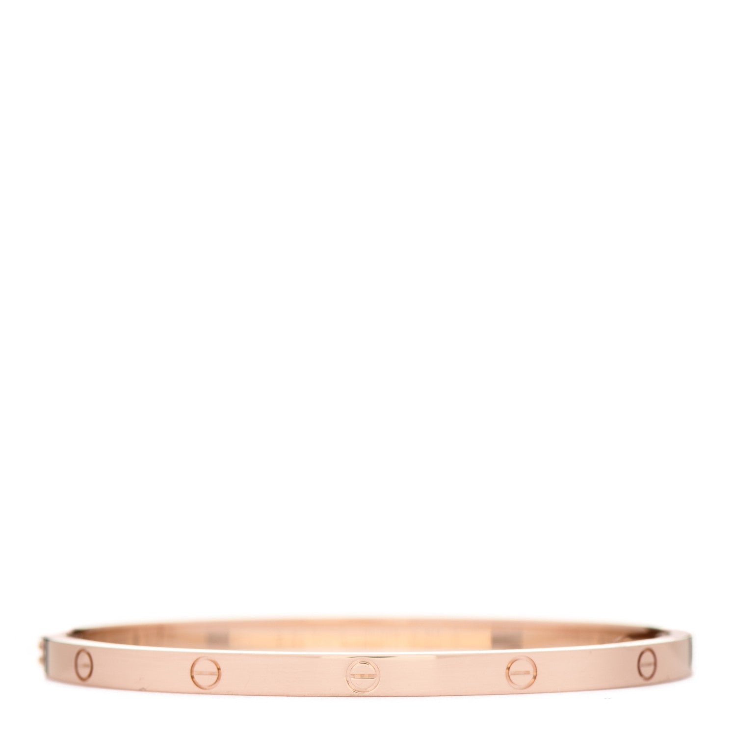 Cartier 18K Pink Gold Small LOVE Bracelet 16 2 of 5