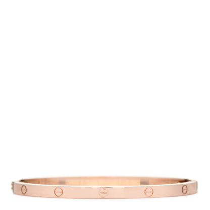 Cartier 18K Pink Gold Small LOVE Bracelet 16 2 of 5