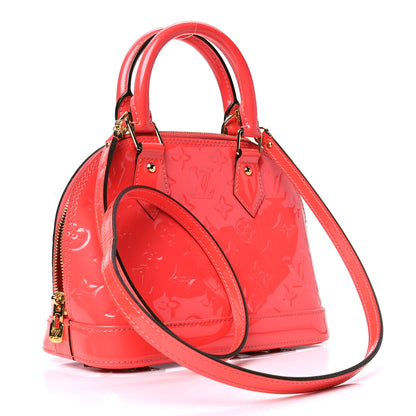 Louis Vuitton Vernis Alma BB Rose Litchi 3 of 10