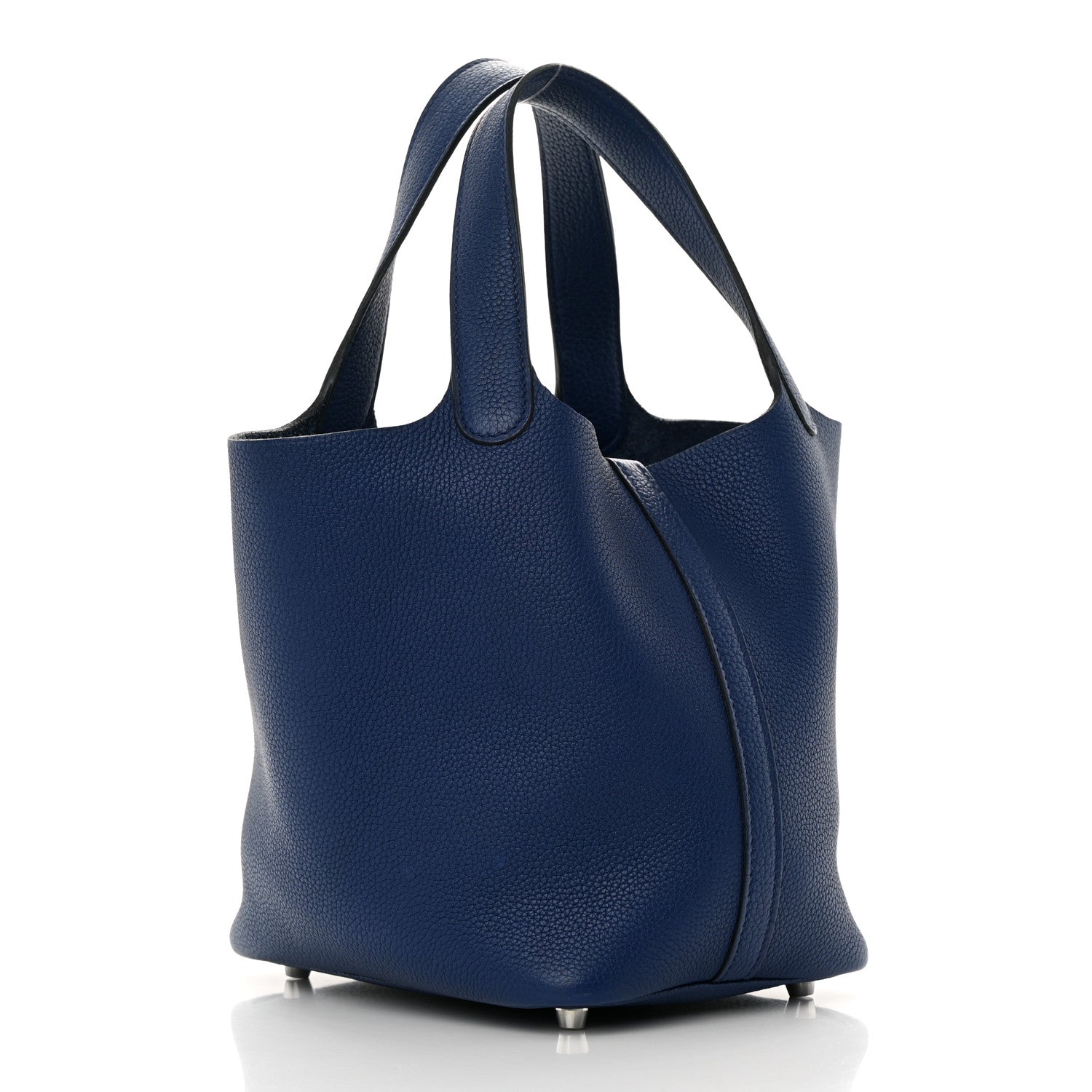Hermes Taurillon Maurice Picotin Lock 18 PM Bleu Saphir 3 of 12
