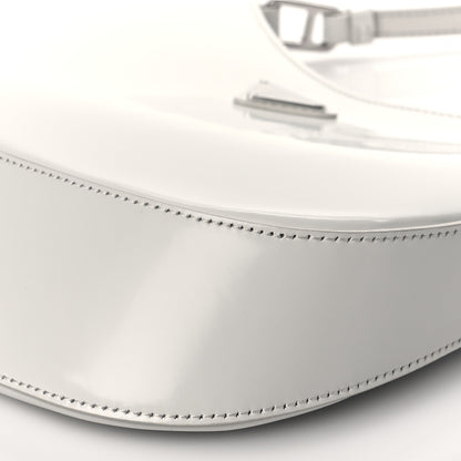 Prada Spazzolato Cleo Shoulder Bag White 6 of 10