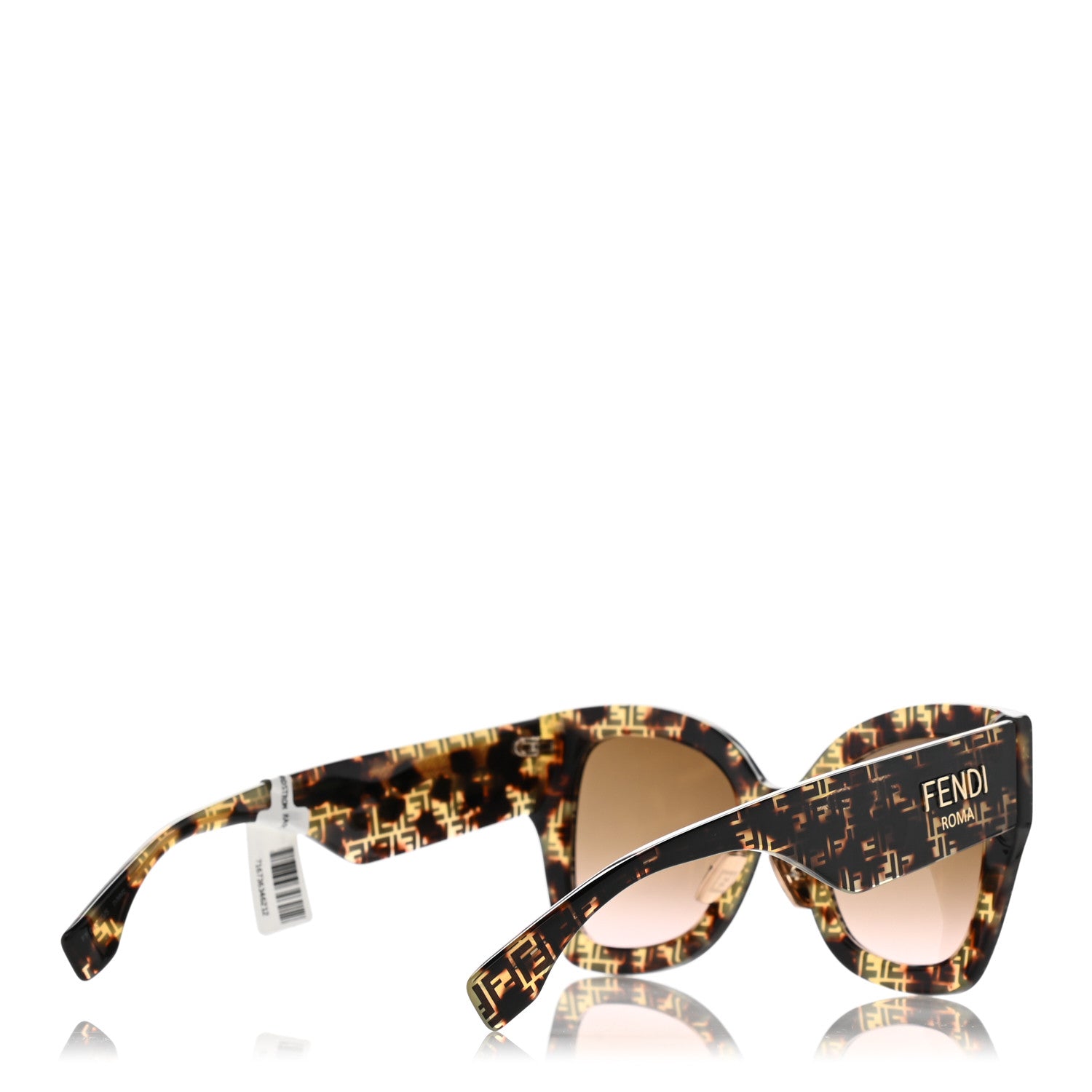 Fendi Acetate FF 53mm Sunglasses 0434/S Tortoise 4 of 9