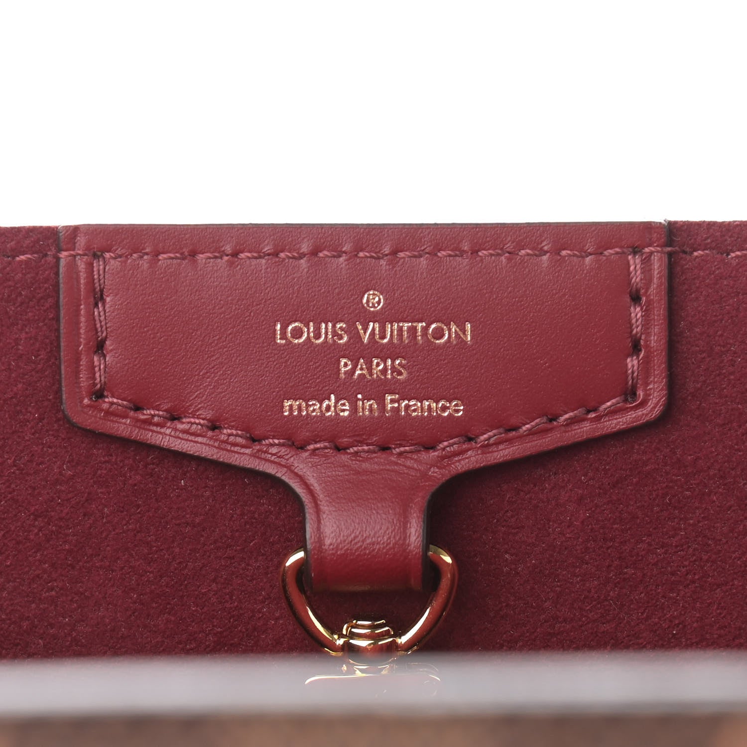 Louis Vuitton Damier Ebene Belmont MM Cherry Berry 7 of 11