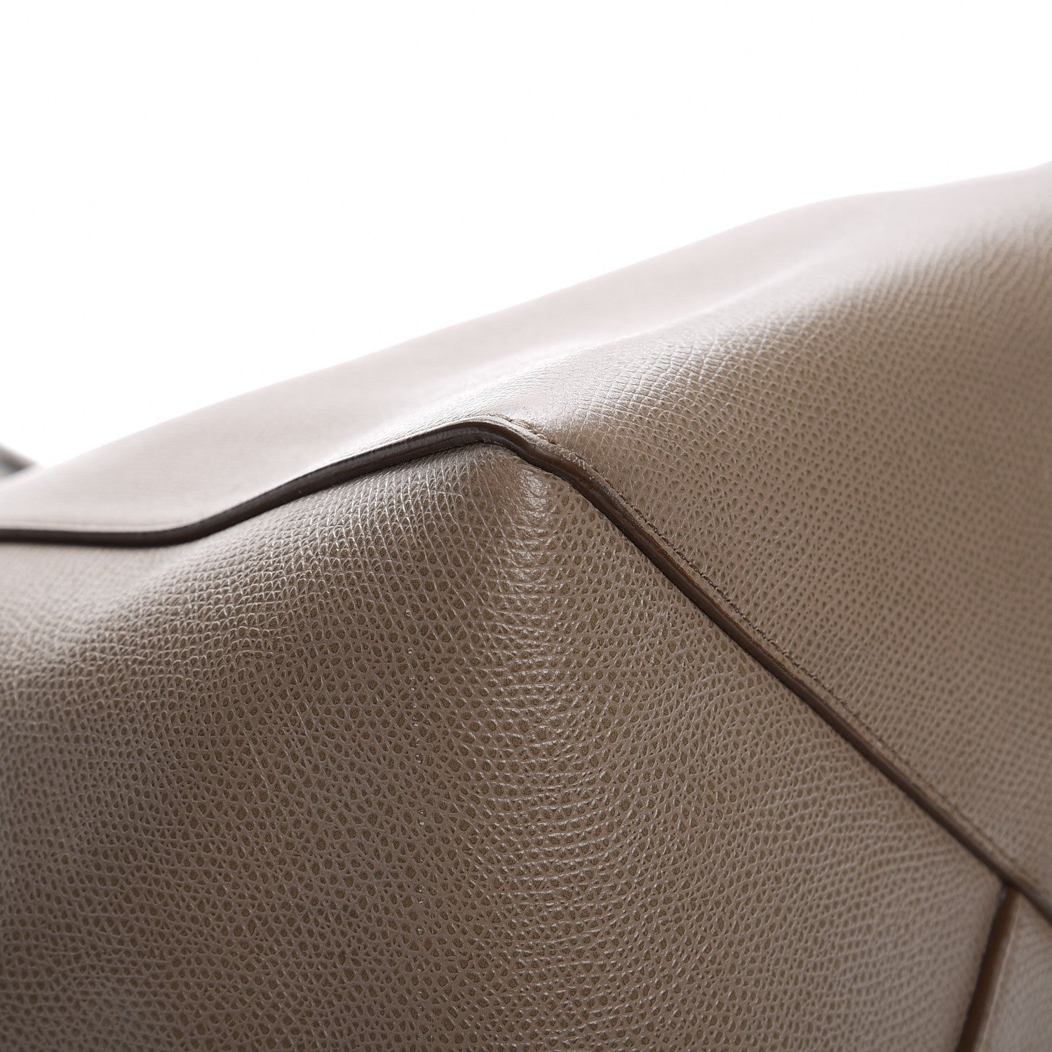 Celine Grained Calfskin Small Horizontal Cabas Phantom Taupe 8 of 13