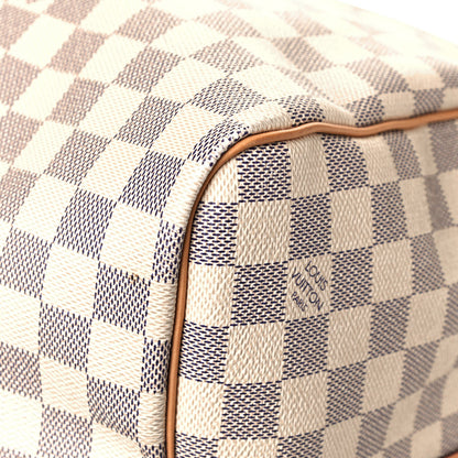 Louis Vuitton Damier Azur Keepall Bandouliere 55 11 of 13