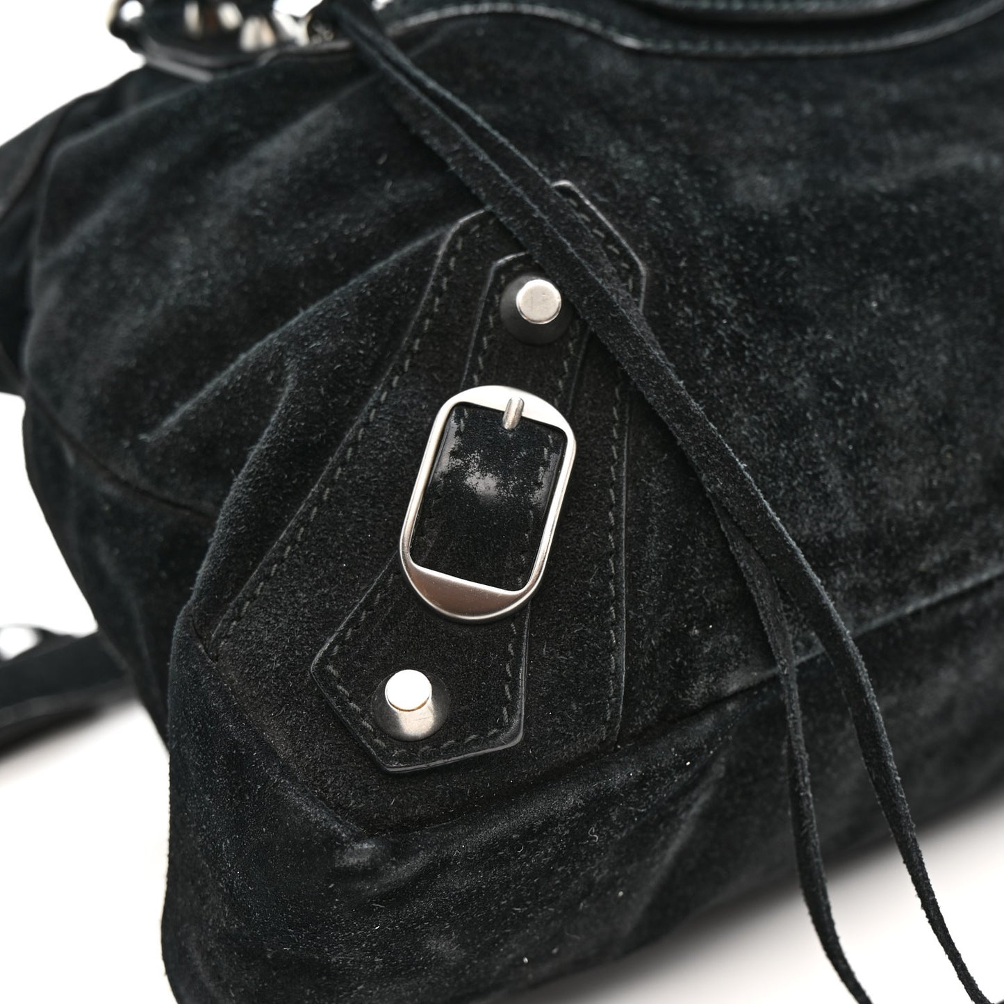Baby Daim Suede Classic Hardware Town Black
