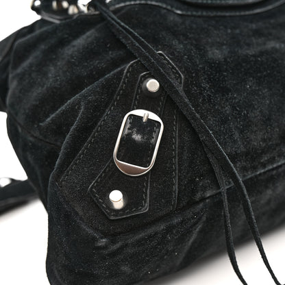 Balenciaga Baby Daim Suede Classic Hardware Town Black 14 of 19