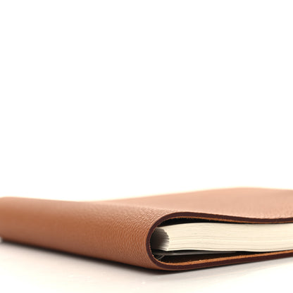 Hermes Togo Ulysse MM Notebook Cover Gold 8 of 10