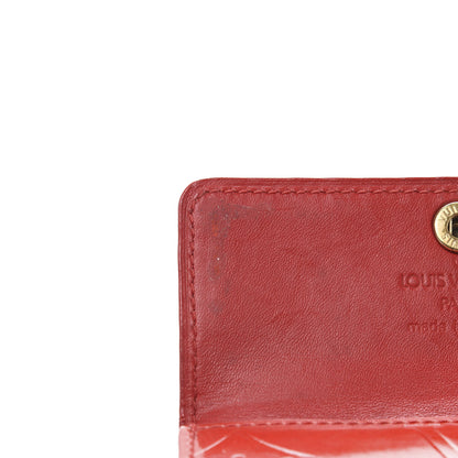 Louis Vuitton Vernis Elise Wallet Pomme D'Amour 9 of 12