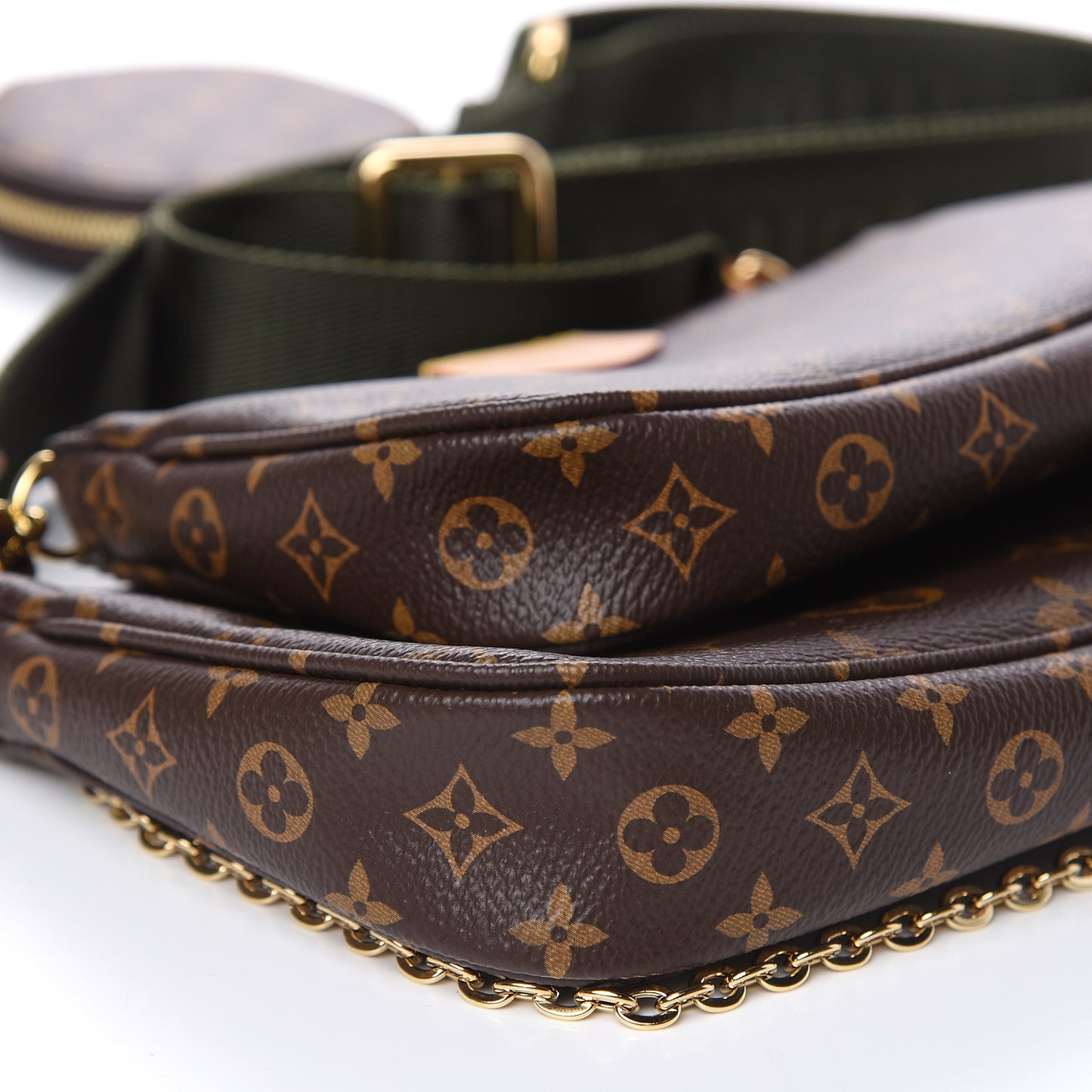 Monogram Multi Pochette Accessories Kaki