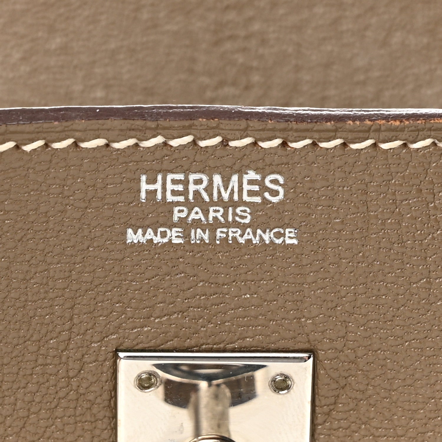Hermes Chevre Mysore Birkin 25 Etoupe 6 of 10