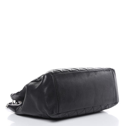 Chanel Caviar Quilted Grand Shopping Tote GST Black 4 of 20