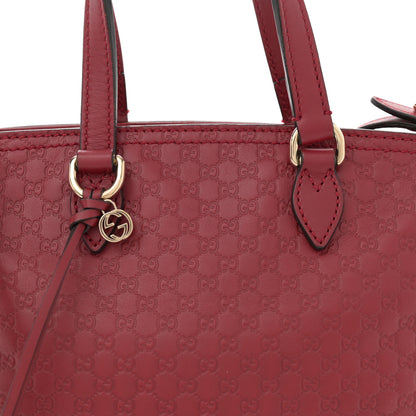 Gucci Microguccissima Small Bree Tote Red 8 of 11