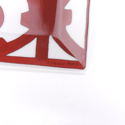 Hermes Porcelain Balcon du Guadalquivir Square Plate n°5 6 of 7