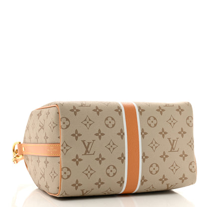Louis Vuitton Monopaname Speedy Bandouliere 25 Beige Ocher 4 of 9