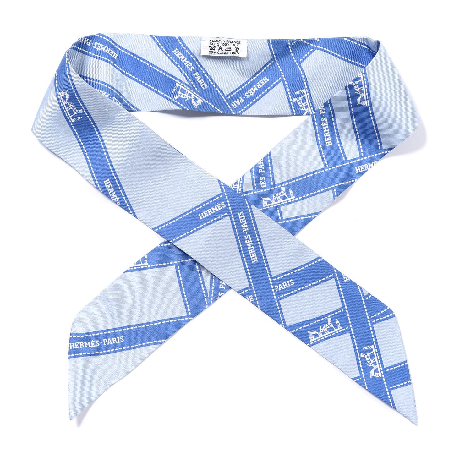 Silk Bolduc Twilly Bleu