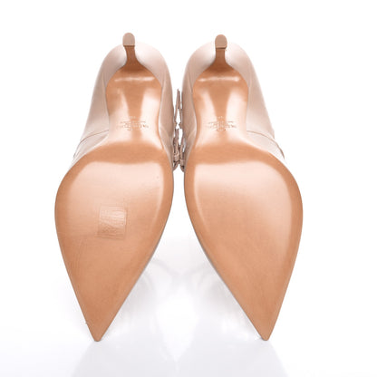 Valentino Garavani Nappa Love Latch 100mm Pumps 40 Poudre 5 of 9