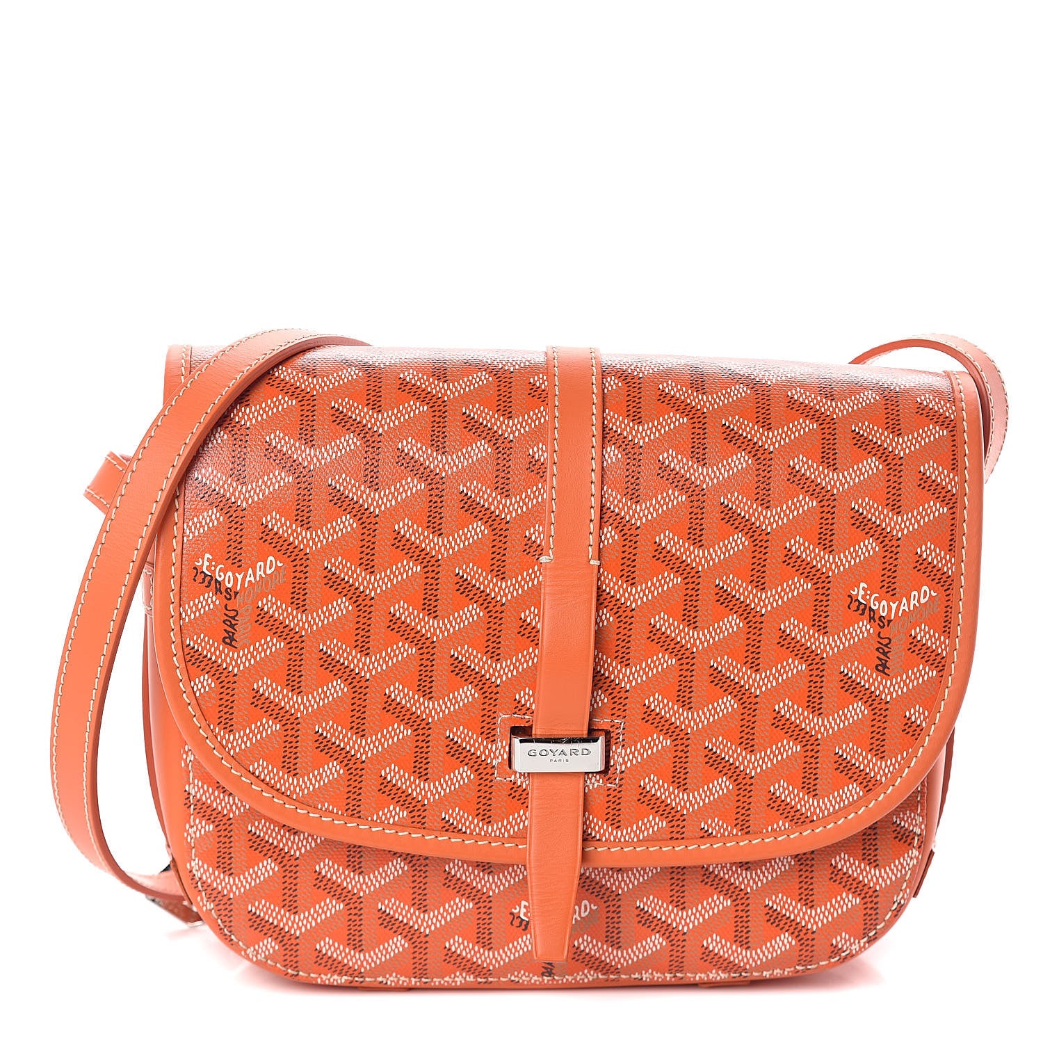 Goyard Goyardine Belvedere II PM Messenger Bag Orange 1 of 10